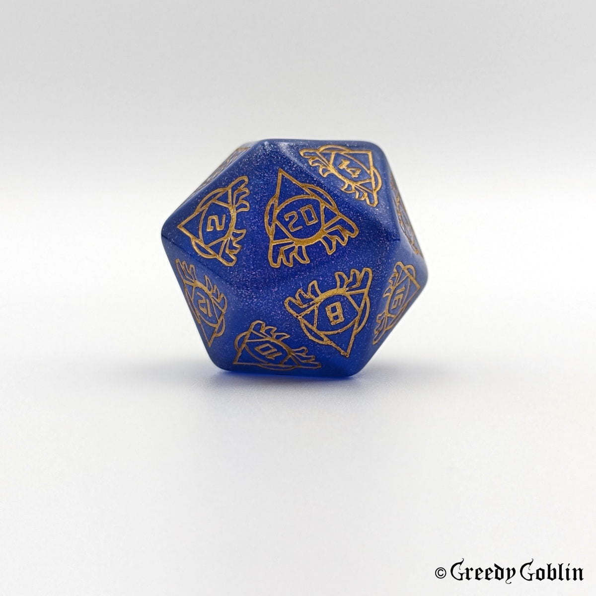 Star Sign Dice Set (Blue)