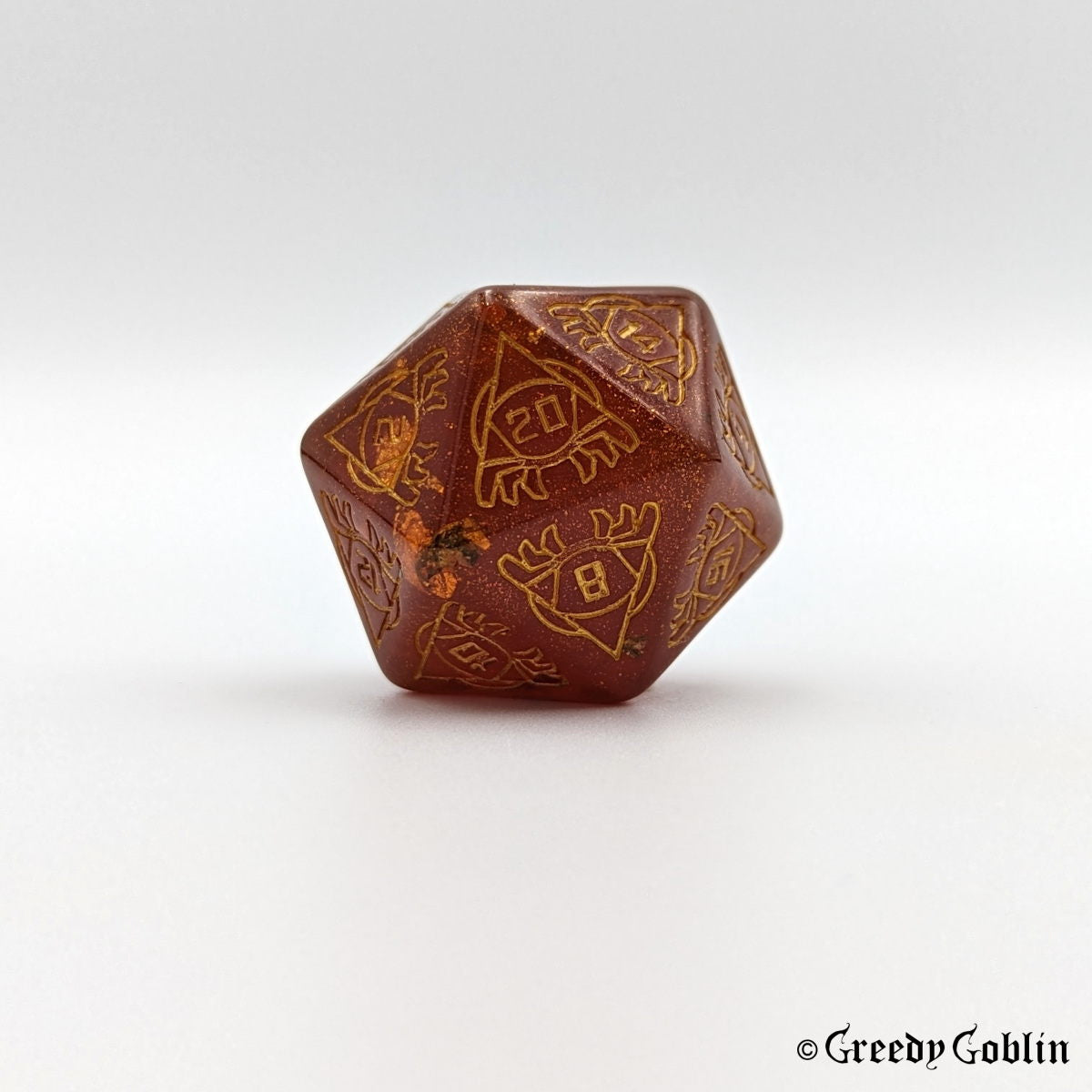 Star Sign Dice Set (Orange)