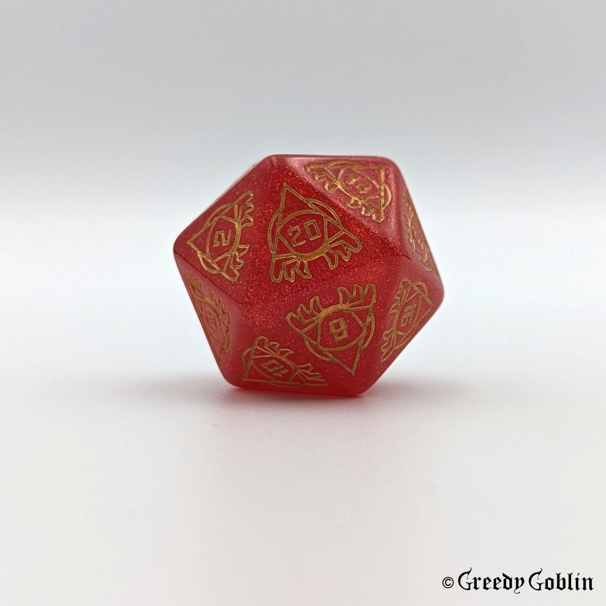 Star Sign Dice Set (Red)