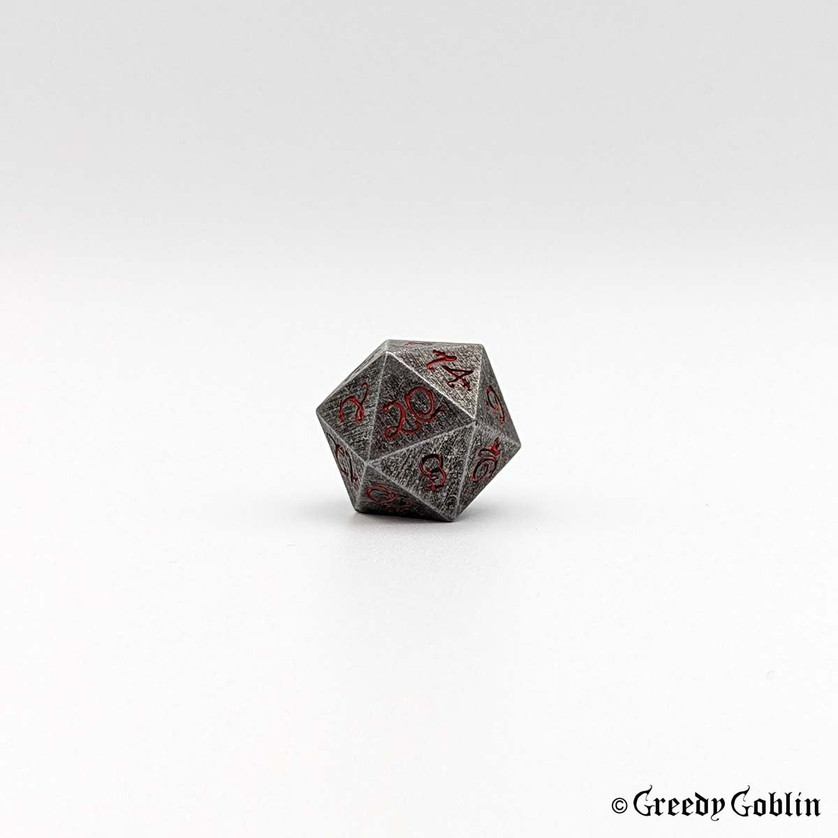 Metal Polydice Set (Old Metal Red)