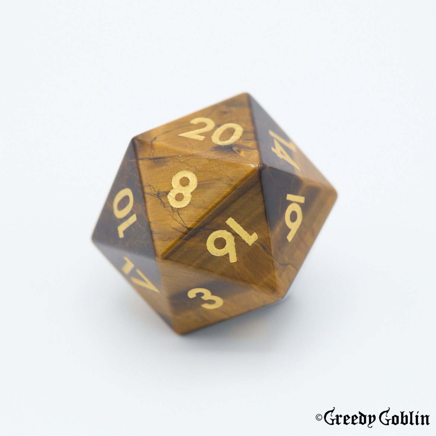 Tigerseye Polydice Set