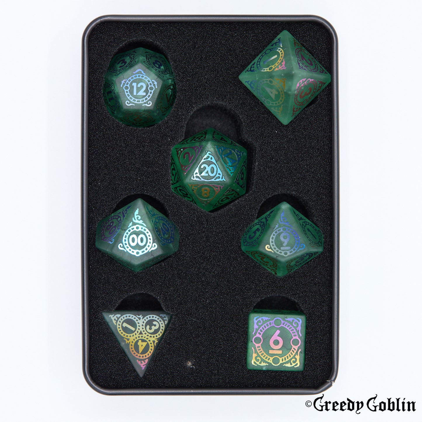 Stained Glass Polydice Set