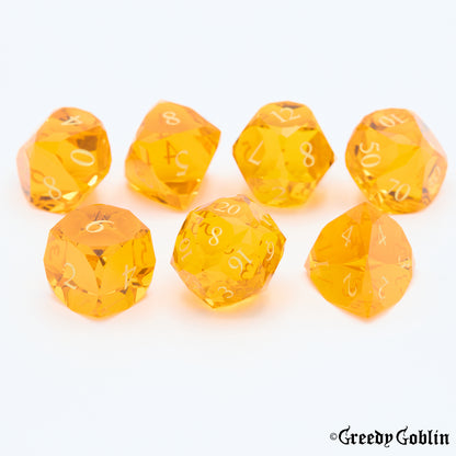 Prismatic Yellow Polydice Set