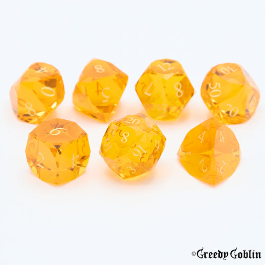 Prismatic Yellow Polydice Set