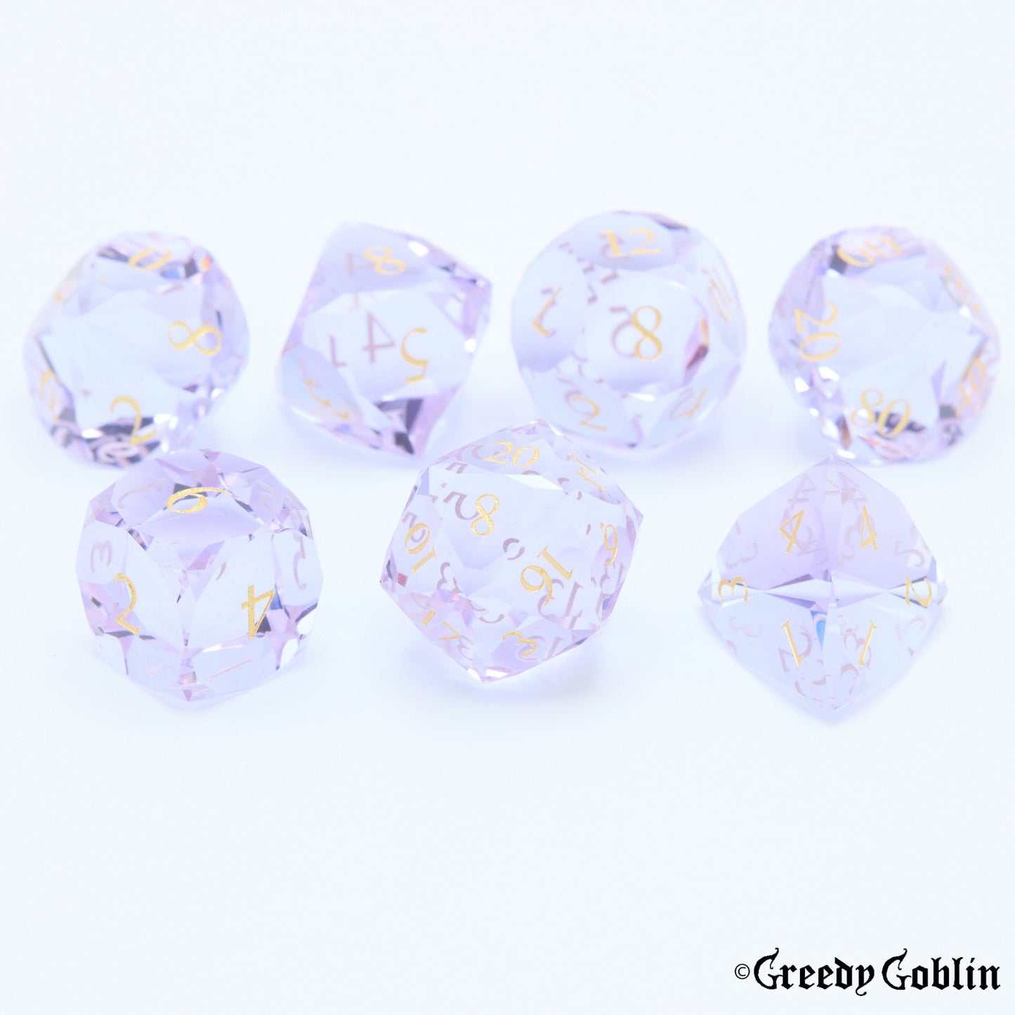 Prismatic Lavender Polydice Set