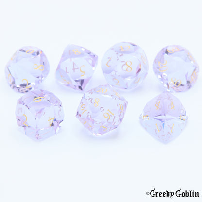 Prismatic Lavender Polydice Set