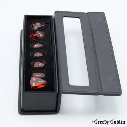 Prismatic Red Polydice Set