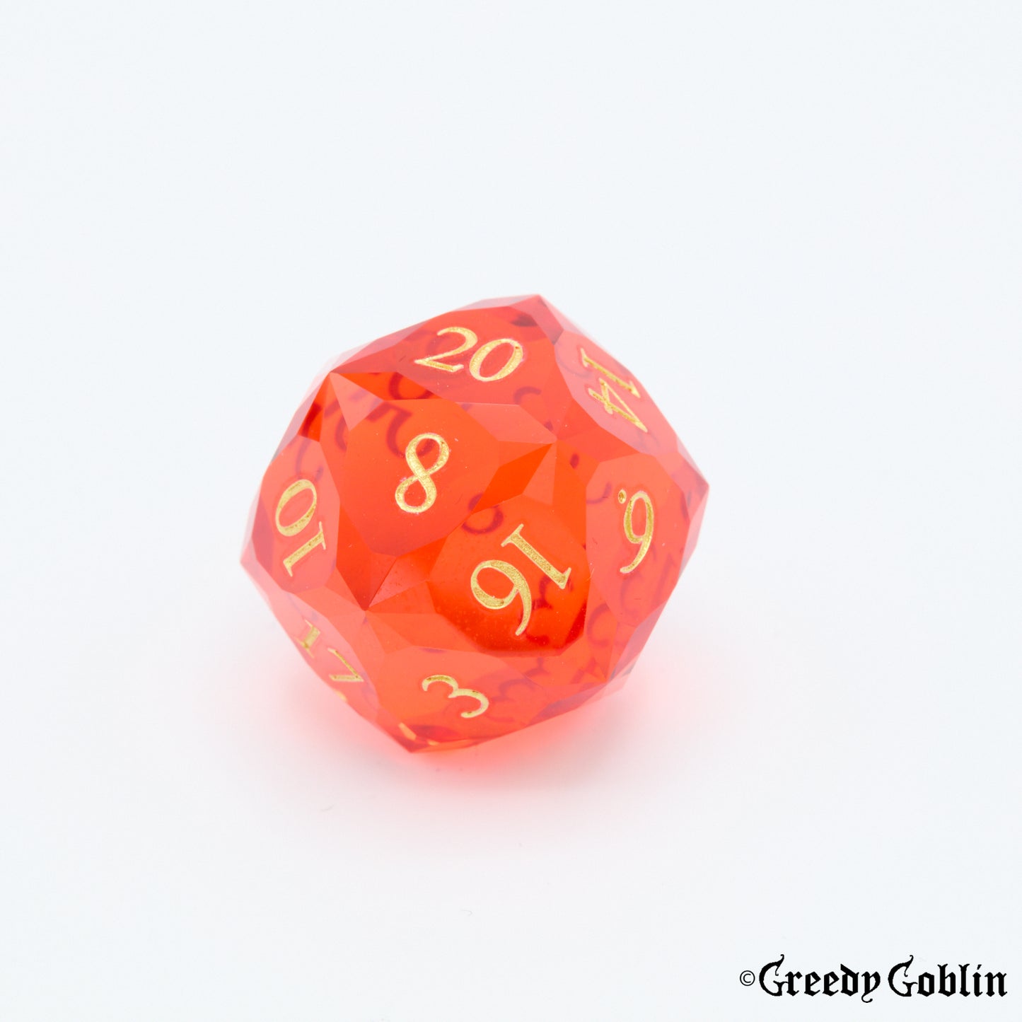 Prismatic Red Polydice Set