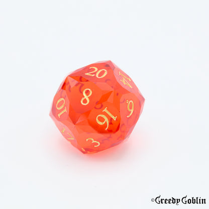 Prismatic Red Polydice Set