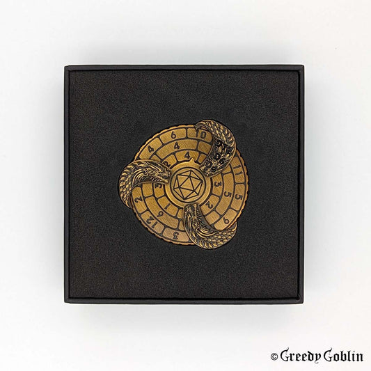 Spinner Dice (Dragon Brass)