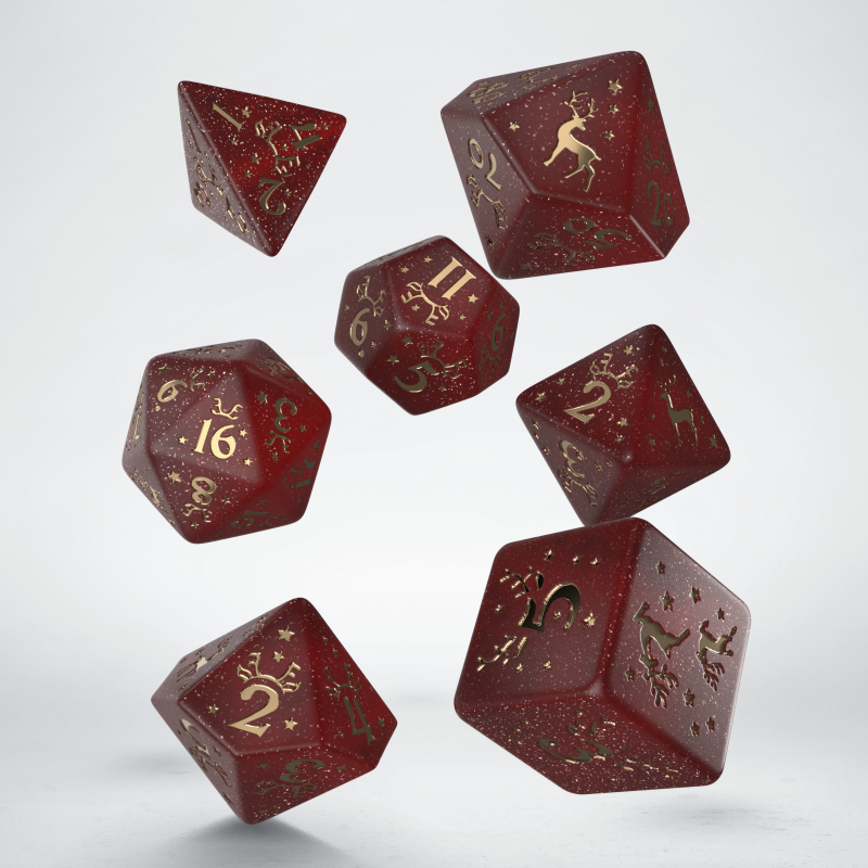 Q-Workshop - Christmas Dice Set