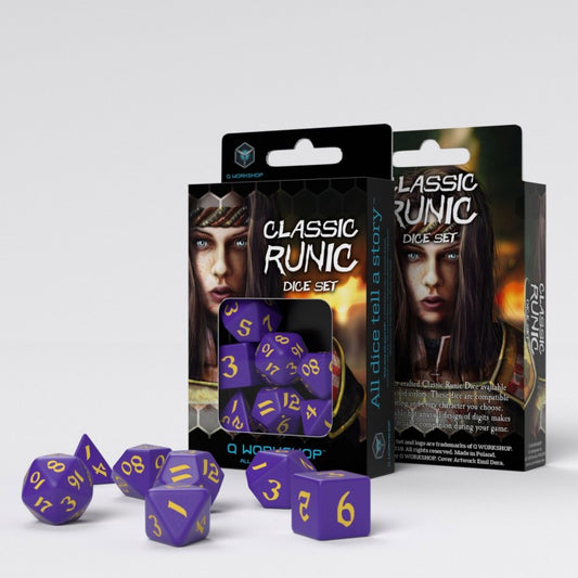 Q-Workshop Classic Runic : Purple & Yellow