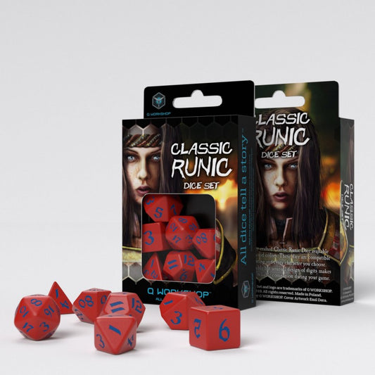 Q-Workshop Classic Runic : Red & Blue