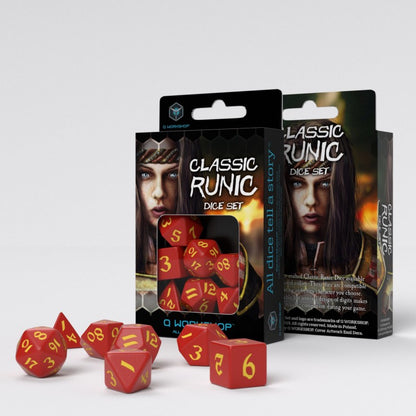 Q-Workshop Classic Runic : Red & Yellow