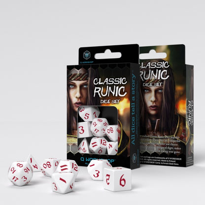 Q-Workshop Classic Runic : White & Red