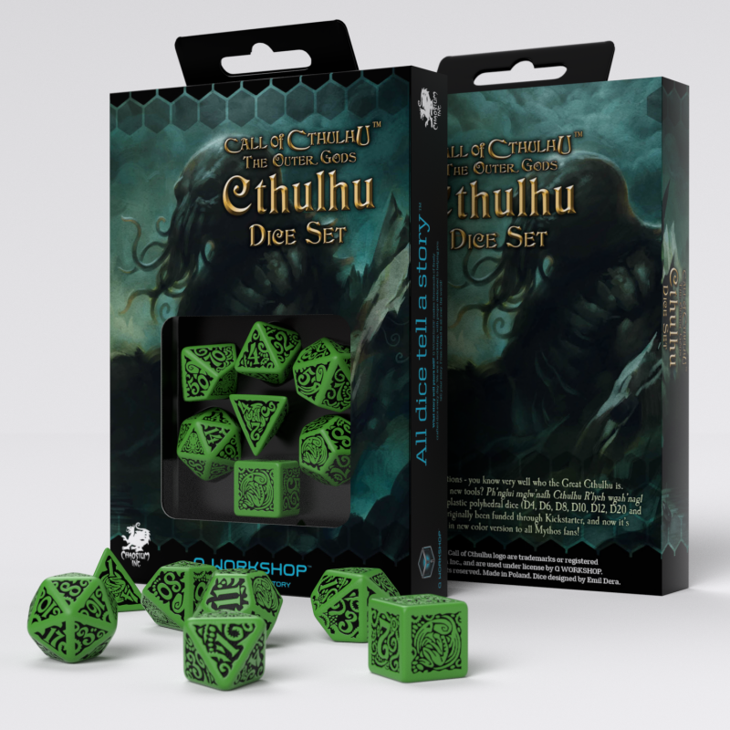 Q-Workshop Call of Cthulhu Dice Set