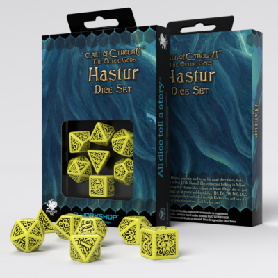 Q-Workshop Call of Cthulhu Hastur Dice Set