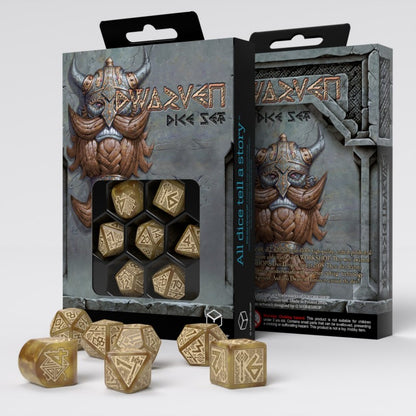 Q- Workshop - Dwarven Dice Set : Gold