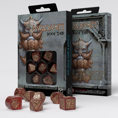 Q-Workshop Dwarven Dice set : Jewels