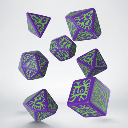 Q-Workshop Pathfinder Dice Set : Goblin Dice