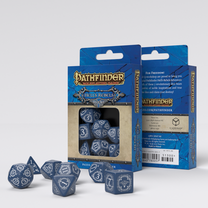 Q-Workshop Pathfinder Dice Set : Hell's Rebels