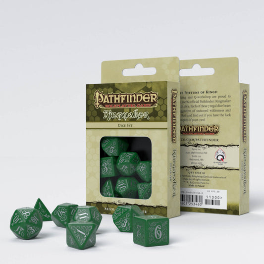 Q-Workshop Pathfinder Dice Set : Kingmaker