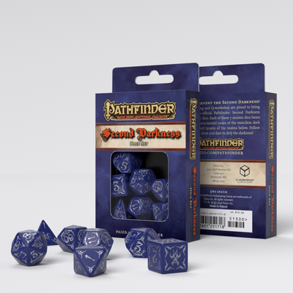 Q-Workshop Pathfinder Dice Set : Second Darkness