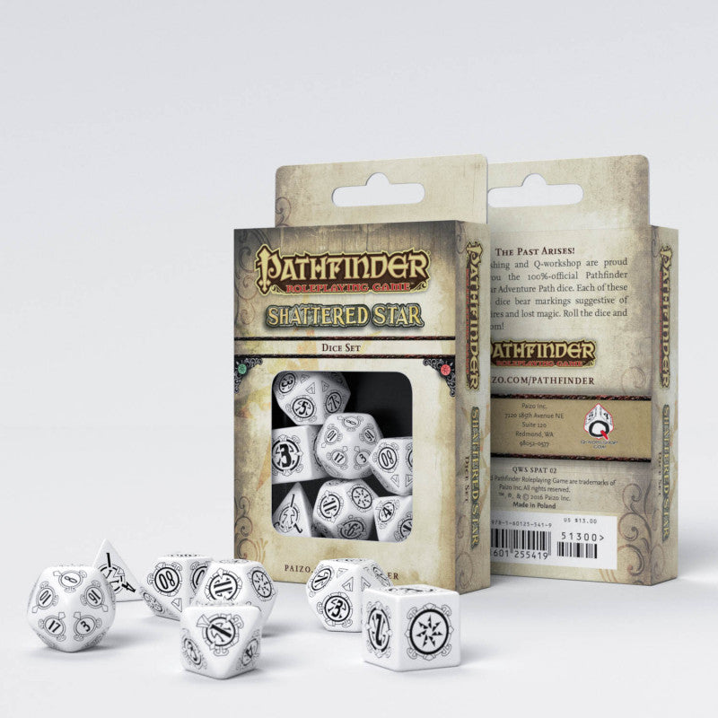 Q-Workshop Pathfinder Dice Set : Shattered Star