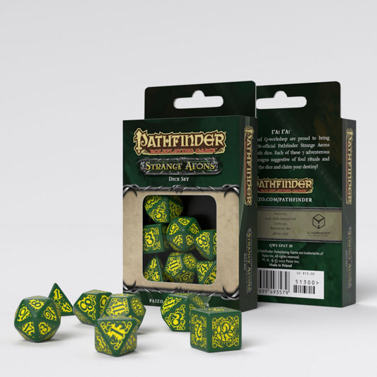 Q-Workshop Pathfinder Dice Set : Strange Aeons