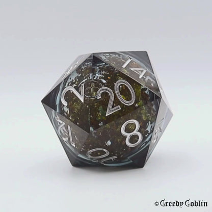 Liquid Core Dice (Gold Foil)