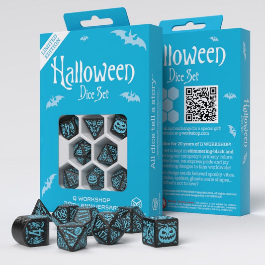 Q-Workshop 20 Years - Halloween Dice Set